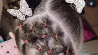 Красивая собранная прическа ✨❤️