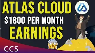 Atlas Cloud make $1800 per Month Investing $5k - Project Review Step by Step