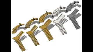 create &modify stair in revit