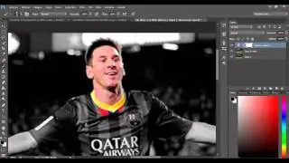 Tutoriales de Photoshop | Imagen blanco y negro con color