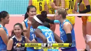 April 6 2019 F2 Logistics VS Foton QF PSL Grandprix 2019