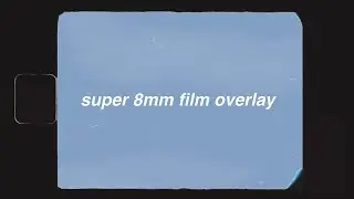 Retro Film Overlay |Green screen|