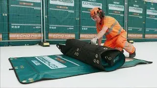 Rolling and Transporting Echo Barriers