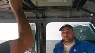 Устанавливаем люк от Мерседеса 140 на Гелендваген!