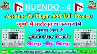 How to install autotune vst plugins In nuendo 4 RjComputer