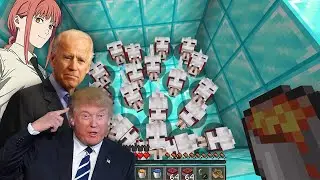 BIDEN AND TRUMP GRIEF MAKIMA'S MINECRAFT DOGS