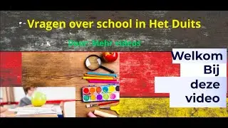 Vragen over school in het Duits