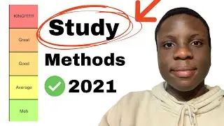 Ranking Study Methods by Tier | What’s the best method?