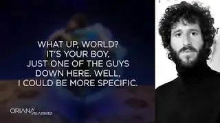 #Earth Lil Dicky - Earth (Lyrics) video