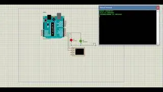Arduino Password System in Proteus | Control LED ON/OFF Using Serial Monitor