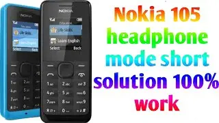 Nokia 105 headphone mode short solution 100% work #subscribe #share #shortvideo