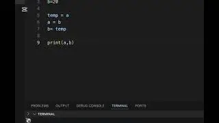 Swap Two Variables in ONE LINE 🔥 | Python Tips