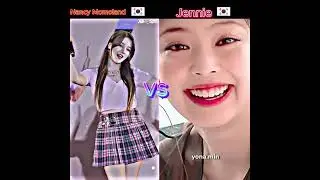 Nancy Momoland VS Jennie #nancymomolandnancy #nancy #vs # jennie #kpop #idols