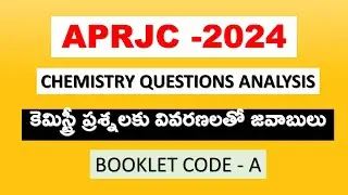 APRJC 2024 CHEMISTRY QUESTIONS