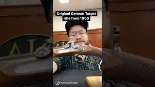Preview of this amazing German Target Rifle from the 1850s 
