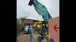 MetaQuest MR Laser game