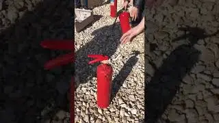 Отработка действий по спасению людей и тушению возможного пожара в ПВР при гостинице 