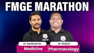 FMGE Marathon | Medicine | Pharmacology | FMGE June 2026 Exam | MBBS