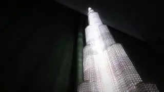 Burj Khalifa scale model (Full timelapse)