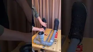 Сушилка для обуви из пластиковых труб RTP. DIY