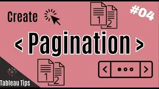 #04 Tableau Tips - Create Pagination