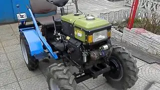 Мини трактор из мотоблока фінал.