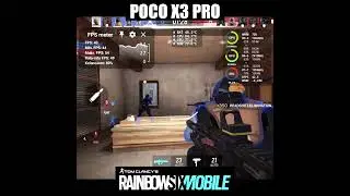 Rainbow Six Mobile on Poco X3 Pro, Exciting !!! Must wait  
