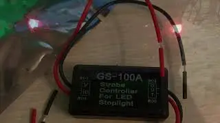 Стоп сигнал - Задний ход - strobe controller - контроллер заднего хода