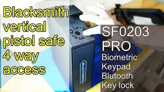 Blacksmith Slider Pistol safe. #Blacksmith #Blacksmithsafe #BSBlackbox #LocktianbyBlacksmith