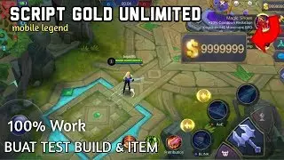 SCRIPT GOLD UNLIMITED !!! Buat test build & item