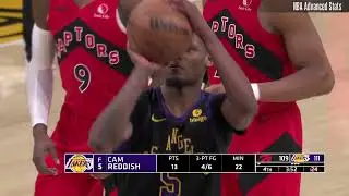 Cam Reddish 13 pts 1 reb 1 blk vs Toronto Raptors | 2024-01-09