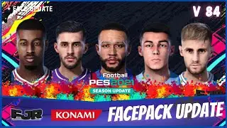 PES 2021 - UPDATE FACE V84 | SIDER VERSION & CPK VERSION
