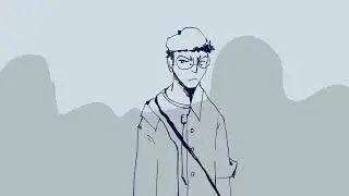 Animation practice (news reporter oc)