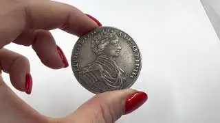 Рубль 1712 года. Биткин 806. R. Превосходное состояние.