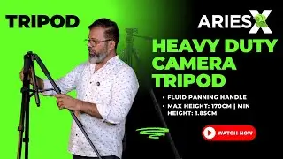 AriesX Ace Professional Tripod Unboxing & Review || Hindi || Urdu