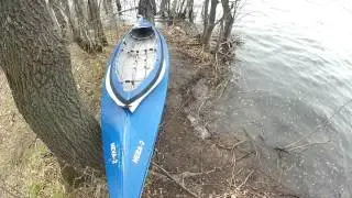 Сплав на байдарке по Волге! Voyage along the Volga river on a kayak, Russia.