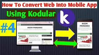 How To Convert Any Website Into App Free convert website to app Using Kodular  