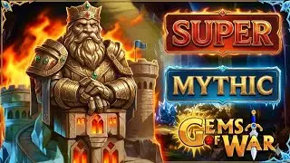 GEMS OF WAR Amazing New Mythic Flinthammer's Tower Hunting | 3 Amazing Overpowered Teams!