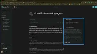 8 video brainstorming agent