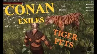 CONAN EXILES - Tiger cubs!