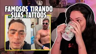 Porque os Famosos estão retirando suas tatuagens? - MenyeB React