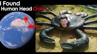 I Found Human Head Crab 🦀 On Google Earth 😱
