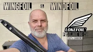 TEST FUSELAGE 90 LOKEFOIL - 100% CARBONE - WINGFOIL