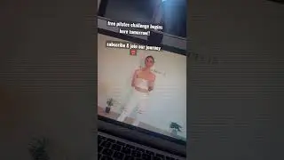 free pilates challenges begins here tomorrow! let’s gooo. 💥💪🏼