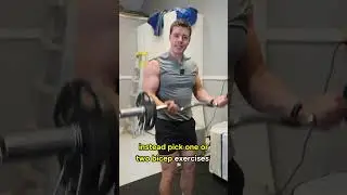 STOP Overcomplicating Your Bicep Training #bicep #workout #muscle
