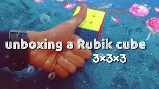 Rubik's cube Unboxing | Unboxing a new Rubik's cube 🔥🔥🔥#Brainofexpert#Rubikcube#unboxing