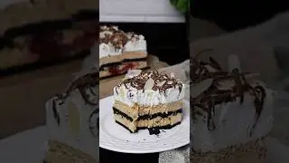 Ciasto HIT 🍰🍰  proste, szybkie, bez pieczenia. PRZEPIS w opisie  #orchideli #przepis #sernik #shorts