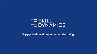 Skill Dynamics - Supply chain and procurement eLearning.