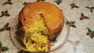 Плов завернутой в лаваше