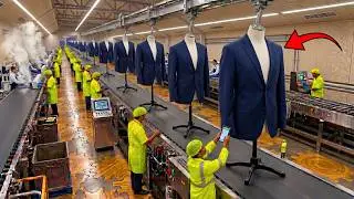 Luxury Suits! They're Made From a Tree and You Didn't Know It 👔 | How It's Made at Mega Factories